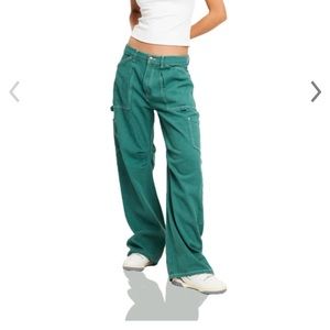 Forest Green Lioness Miami Vice Pant
